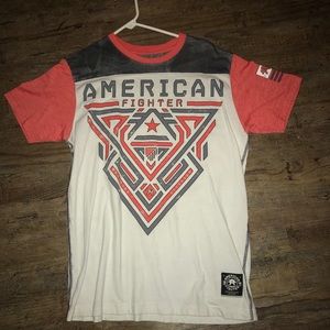 American fighter shirt
